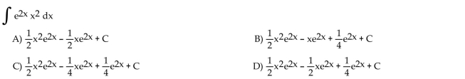 Evaluate the integral.