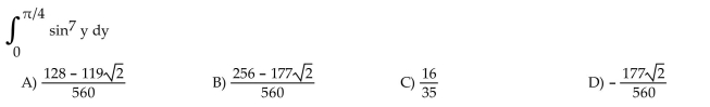 Evaluate the integral.