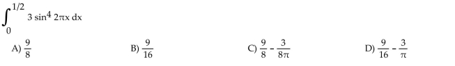Evaluate the integral.