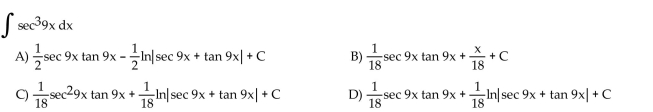 Evaluate the integral.