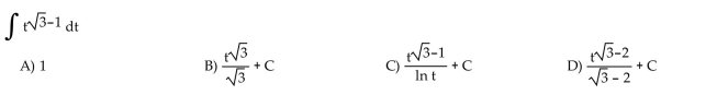 Evaluate the integral.