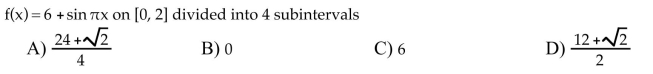 Use a finite sum to estimate the average value of the function on the given interval by partitioning the interval and evaluating the function at the midpoints of the subintervals.