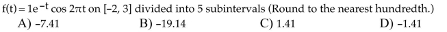 Use a finite sum to estimate the average value of the function on the given interval by partitioning the interval and evaluating the function at the midpoints of the subintervals.