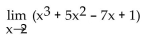 <strong>Find the limit. </strong> A) 0 B) does not exist C) 29 D) 15