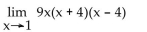 <strong>Find the limit if it exists. </strong> A) -225 B) -135 C) -81 D) 135