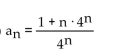 <strong>Determine whether the nonincreasing sequence converges or diverges. </strong> A) Converges B) Diverges
