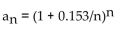<strong>Find the smallest value of N that will make the inequality hold for all n > N. </strong> A) L 1.1653, N = 6 B) L 1.153, N = 6 C) L 1.1653, N = 2 D) diverges
