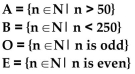 <strong>Determine whether the given set is finite or infinite. Consider the set N of positive integers to be the universal set, and let </strong> A) finite B) infinite