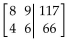 <strong>Provide an appropriate response. Write the augmented matrix for the system. </strong> A) B) C) D)
