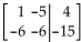 <strong>Perform the indicated row operations on the following matrix. </strong> A) B) C) D)
