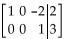 <strong>Provide an appropriate response. Only one of the following augmented matrices of a linear system is in a reduced form. Choose the matrix that is in reduced form.</strong> A) B) C) D)