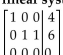 <strong>Write the linear system corresponding to the reduced augmented matrix. </strong> A) x1 = -4, x2 = t + 6, x3 = t for any real number t B) x1 = 4, x2 = t + 6, x3 = 0 C) No Solution D) x1 = 4, x2 = -t + 6, x3 = t for any real number t