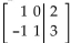 <strong>User row operations to change the matrix to reduced form. </strong> A) B) C) D)