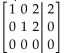 <strong>User row operations to change the matrix to reduced form. </strong> A) B) C) D)