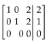 <strong>User row operations to change the matrix to reduced form. </strong> A) B) C) D)