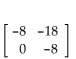 <strong>Perform the operation, if possible. A = , B , B = Find AB.</strong> A) B) C) D)