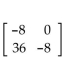 <strong>Perform the operation, if possible. A = , B , B = Find AB.</strong> A) B) C) D)