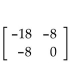 <strong>Perform the operation, if possible. A = , B , B = Find AB.</strong> A) B) C) D)