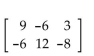 <strong>Perform the operation, if possible. A = </strong> A) B) BA is not defined. C) D)