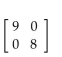 <strong>Perform the operation, if possible. A = </strong> A) B) BA is not defined. C) D)