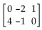 Perform the operation, if possible. Let A == a and B = . Fi. Fnd AB.