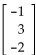 <strong>Perform the indicated operations given the matrices. Let C = and D = ; C - 3D</strong> A) B) C) D)