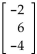 <strong>Perform the indicated operations given the matrices. Let C = and D = ; C - 3D</strong> A) B) C) D)