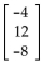 <strong>Perform the indicated operations given the matrices. Let C = and D = ; C - 3D</strong> A) B) C) D)