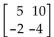 <strong>Find the values of a, b, c, and d that make the matrix equation true. </strong> A) B) C) D)