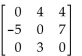 Find the inverse, if it exists, of the given matrix. -A =  