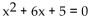 <strong>Find the x-intercept(s) if they exist. </strong> A) -1, -5 B) 1 , 5 C) 10, -5 D)