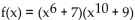 For the polynomial function find the following: (i) Degree of the polynomial; (ii) All x intercepts; (iii) The y intercept. - 