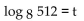 Convert to an exponential equation. - 
