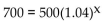 Solve for x to two decimal places (using a calculator). - 