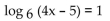 Use the properties of logarithms to solve. - 
