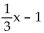 <strong>Provide an appropriate response. Write the equation of the line in the following graph. </strong> A) B) C) D)