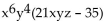 <strong>Factor the GCF from the polynomial. </strong> A) B) C) D)