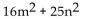 Provide an appropriate response. Which polynomial can be factored using integer coefficients? Find its factored form. I) II) III) + 7x - 5