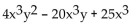 Provide an appropriate response. Factor using integer coefficients: