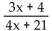 <strong>Simplify the expression. </strong> A) B) C) D)