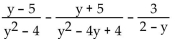 Provide an appropriate response. Combine into a single fraction and simplify:
