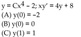 Use the general solution y of the differential equation to find a particular solution that satisfies the indicated initial condition.