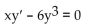 <strong>Show that the technique of separation of variables is applicable by writing the differential equation in the form = g(x). </strong> A) B) C) D)