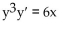 <strong>Show that the technique of separation of variables is applicable by writing the differential equation in the form = g(x). </strong> A) B) C) D)