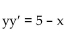 <strong>Show that the technique of separation of variables is applicable by writing the differential equation in the form = g(x). </strong> A) B) C) D)