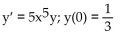 <strong>Find the general solution for the differential equation. Then find the particular solution satisfying the initial condition. </strong> A) B) C) D)