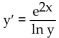 <strong>Find the general solution for the differential equation. Do not attempt to find an explicit expression for the solution. </strong> A) B) C) D)