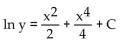 <strong>Find an explicit expression for the particular solution for the differential equation. </strong> A) B) C) D)