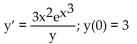 <strong>Find an explicit expression for the particular solution for the differential equation. </strong> A) B) C) D)