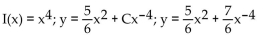 <strong>Find the integrating factor, the general solution, and the particular solution satisfying the given initial condition. </strong> A) B) C) D)